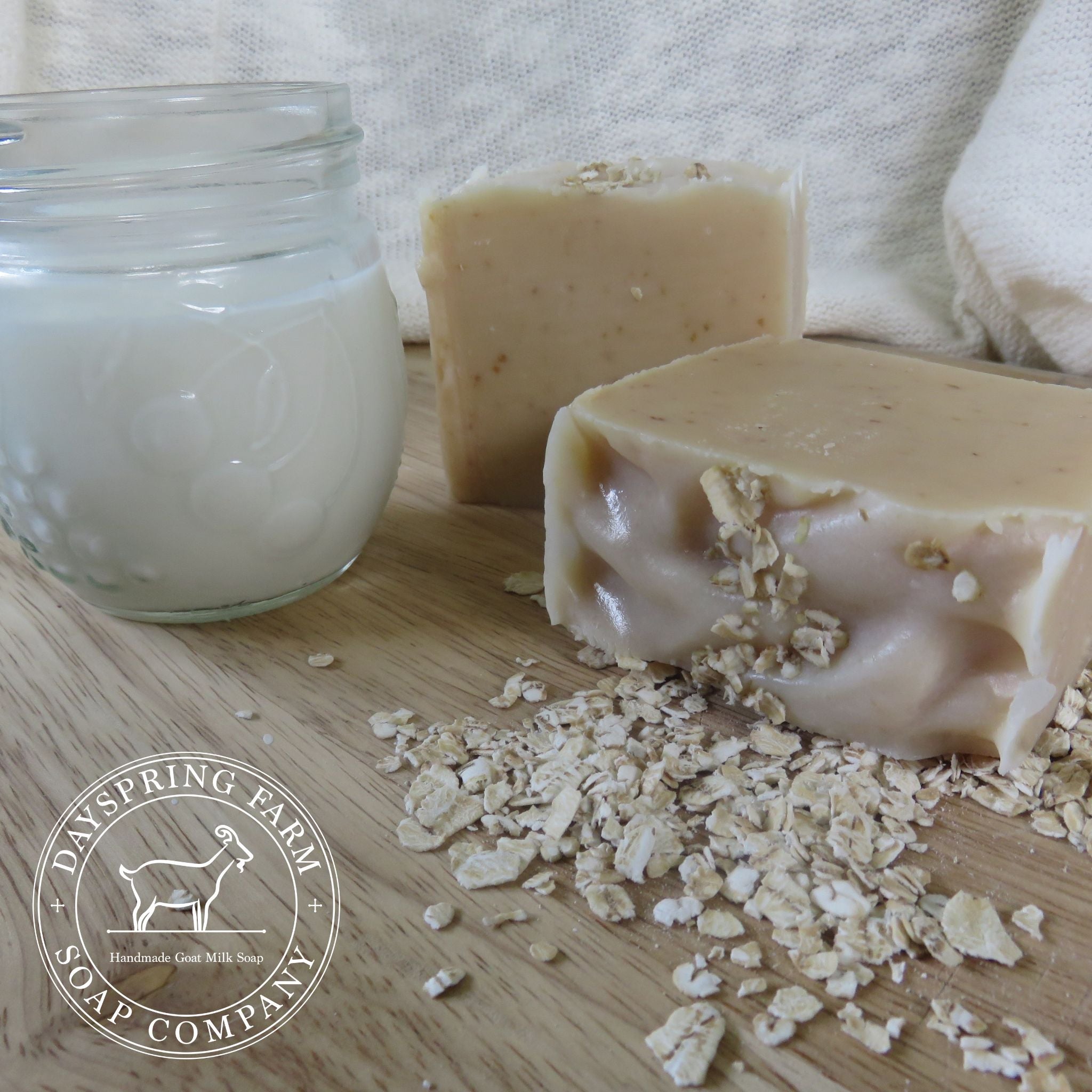 Artisan Goat Milk Soap Honey Oatmeal Dayspring Farm Soap Company