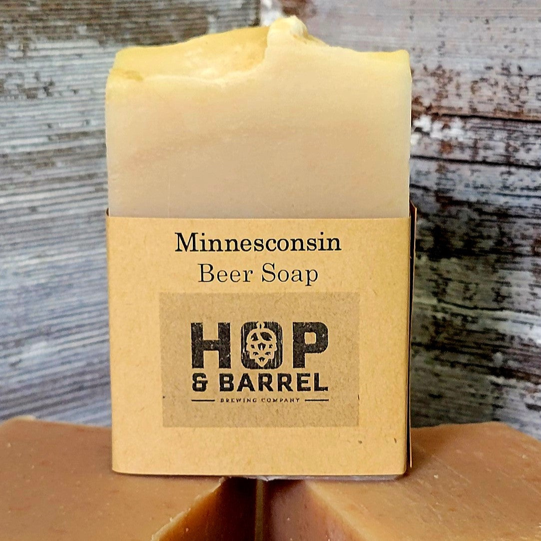 "Minnesconsin" Artisan Goat Milk Soap with Beer