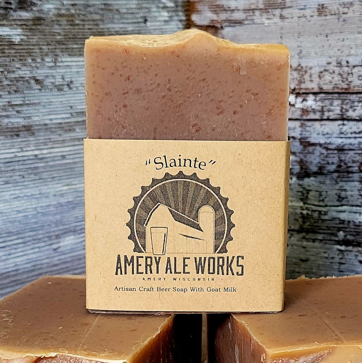 "Slainte" - Artisan Goat Milk Soap with Beer